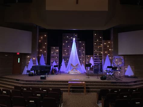 Christmas church stage design - St. Raphael Catholic Church is a stunning architectural masterpiece located in [insert location]. This magnificent church has been standing tall for [insert number] years and conti...